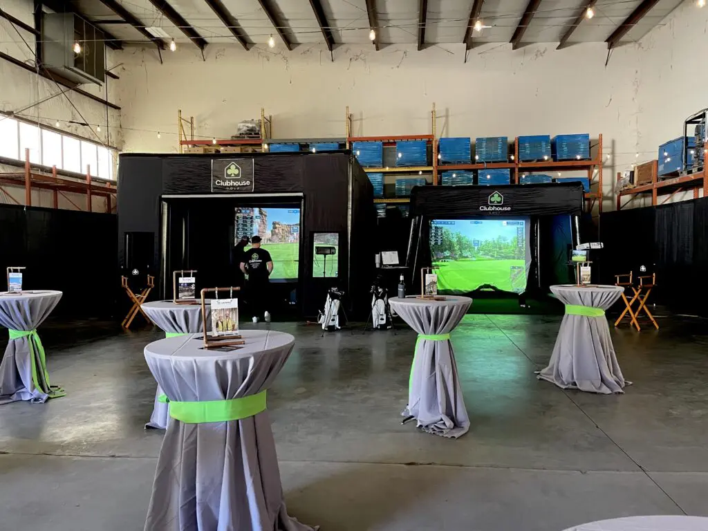 corporate event entertainment nashville | golf simulator